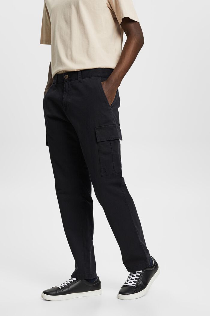 Cargo trousers, BLACK, detail image number 0
