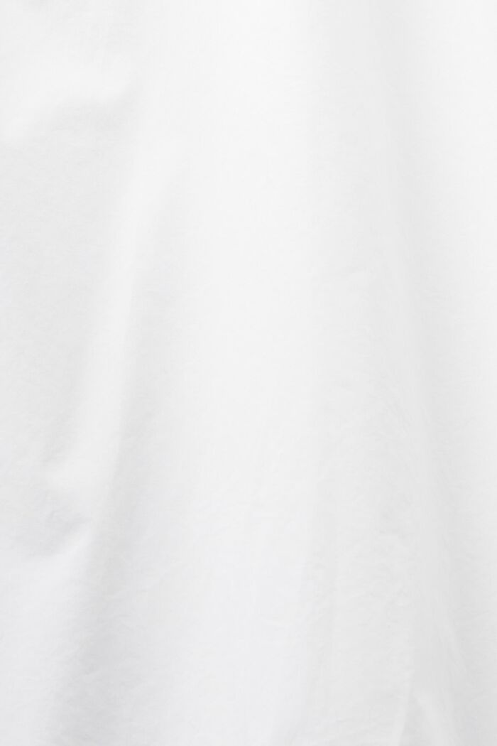 Flounced Hem Sleeveless Mini Dress, WHITE, detail image number 5