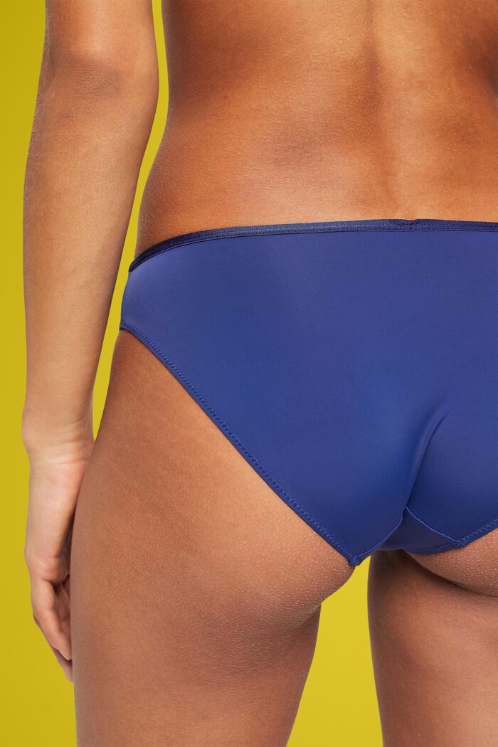 Recycled: 2-pack of mini briefs, DARK BLUE, detail image number 3