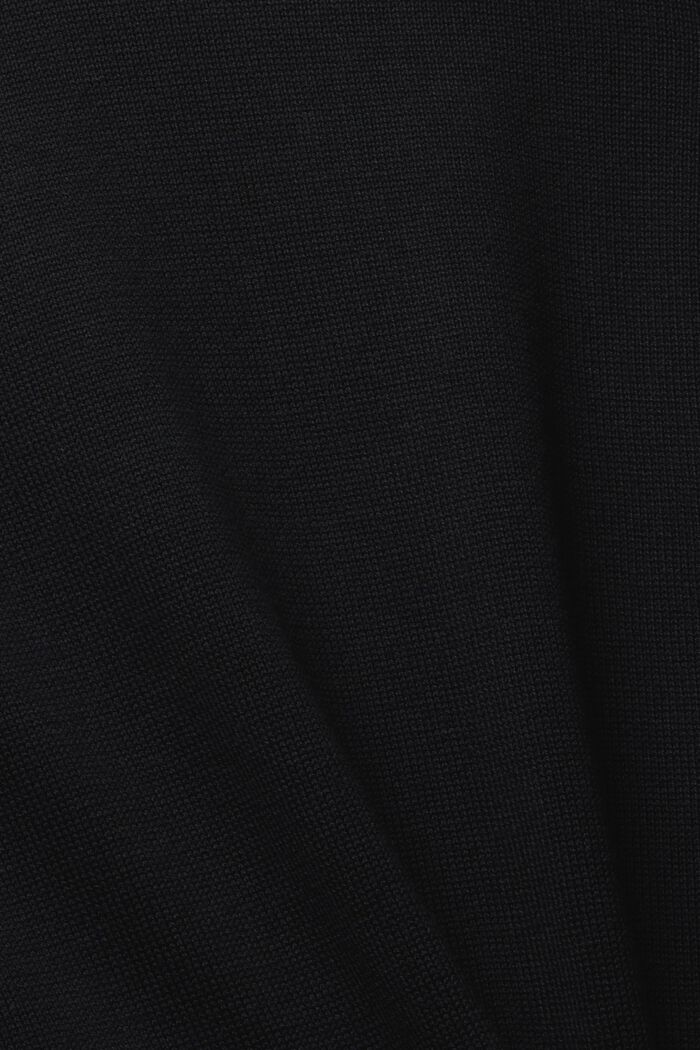 Knitted midi dress, BLACK, detail image number 1
