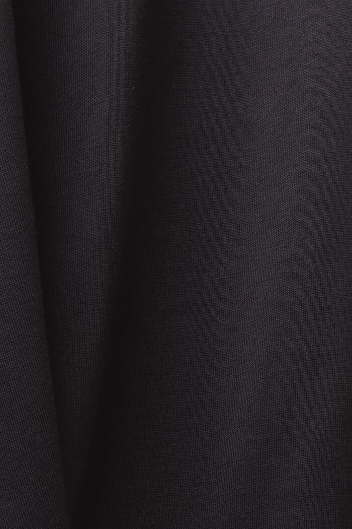 Logo Cotton Jersey T-Shirt, BLACK, detail image number 5