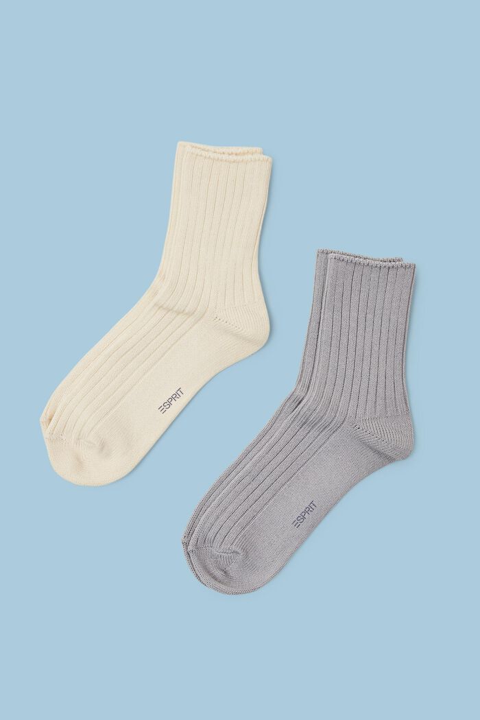 ESPRIT - 2-Pack Rib-Knit Socks at our online shop