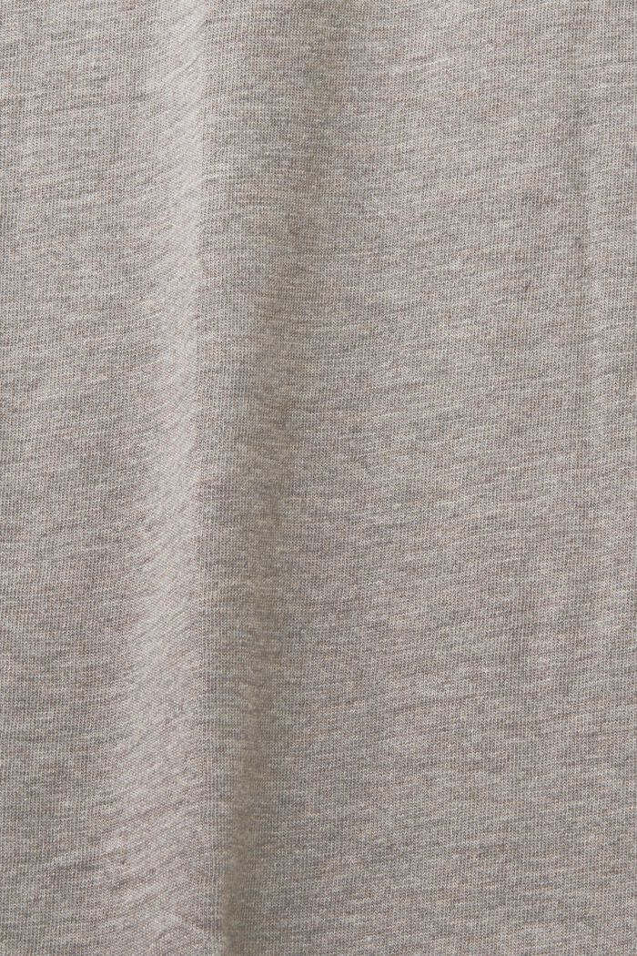 Crewneck t-shirt, 100% cotton, GUNMETAL, detail image number 5
