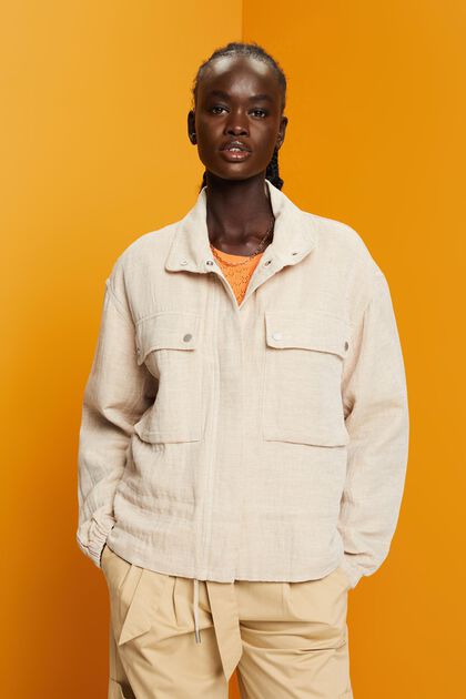 Lightweight Cotton-Linen Jacket
