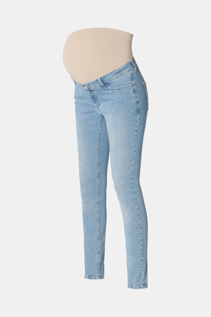 ESPRIT - Skinny fit jeans with over-the-bump waistband at our online shop