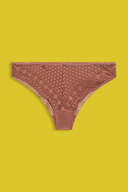 Recycled: hipster briefs with lace