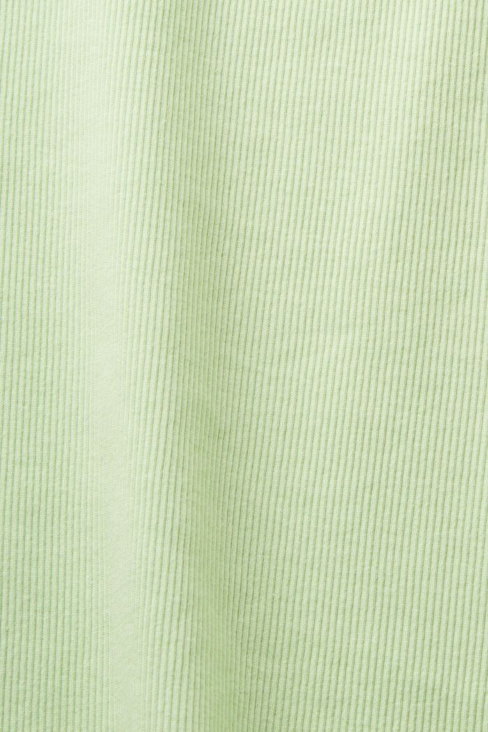 Rhinestone Logo T-Shirt, LIGHT GREEN, detail image number 6