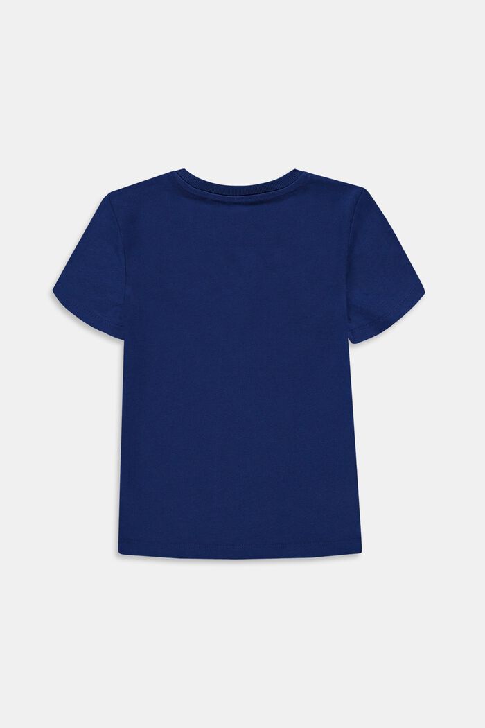 Printed T-shirt, 100% cotton, DARK TURQUOISE, detail image number 1