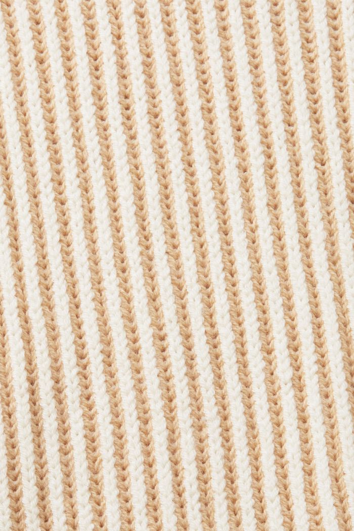 Mock Neck Rib-Knit Sweater, ICE, detail image number 6