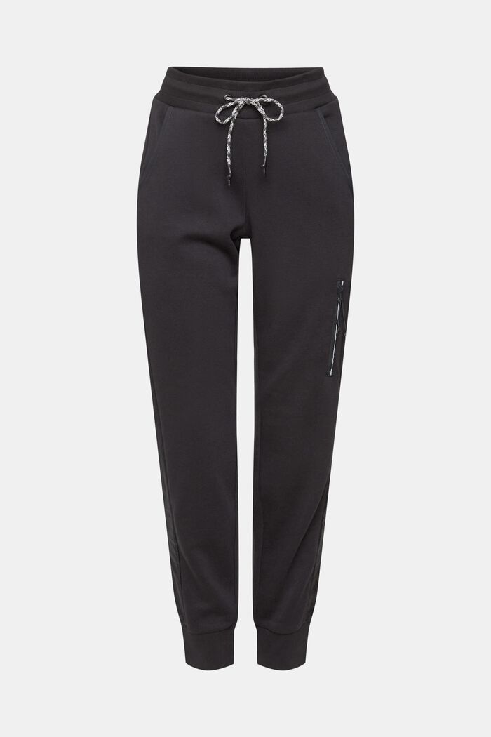 Sweatpants with leg pocket, BLACK, detail image number 2