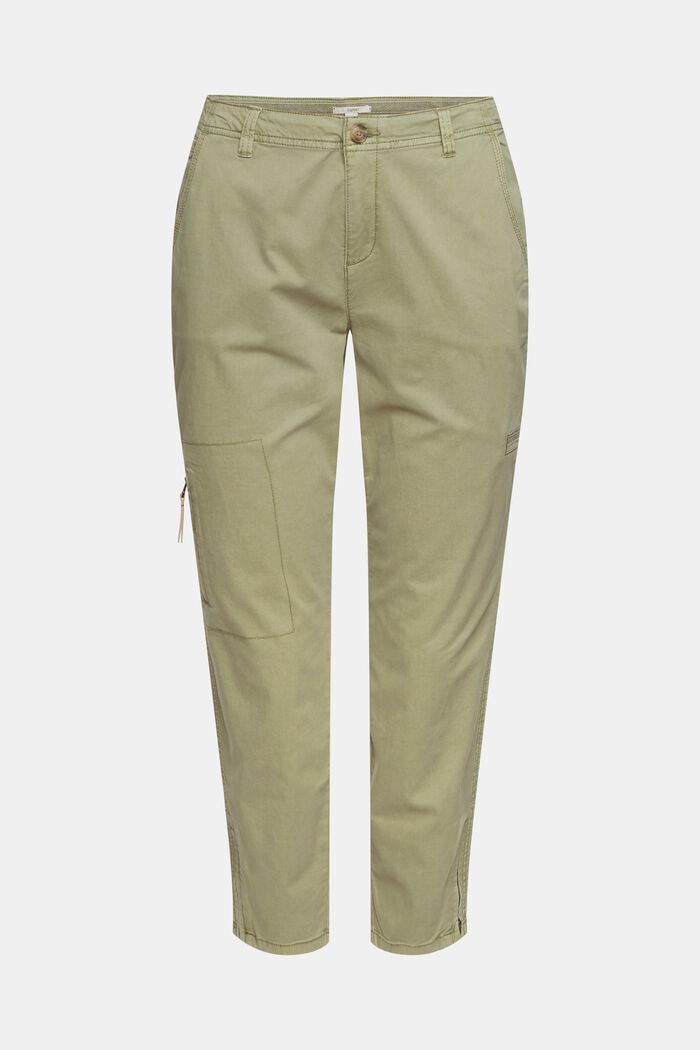 Trousers with decorative pockets