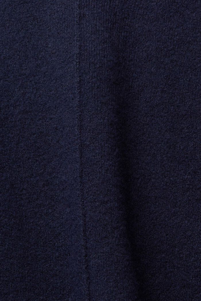 Wool blend jumper, NAVY, detail image number 1