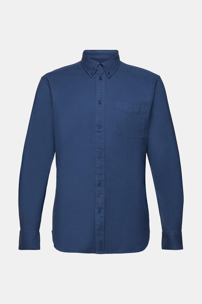 Twill Regular Fit Shirt, GREY BLUE, detail image number 5