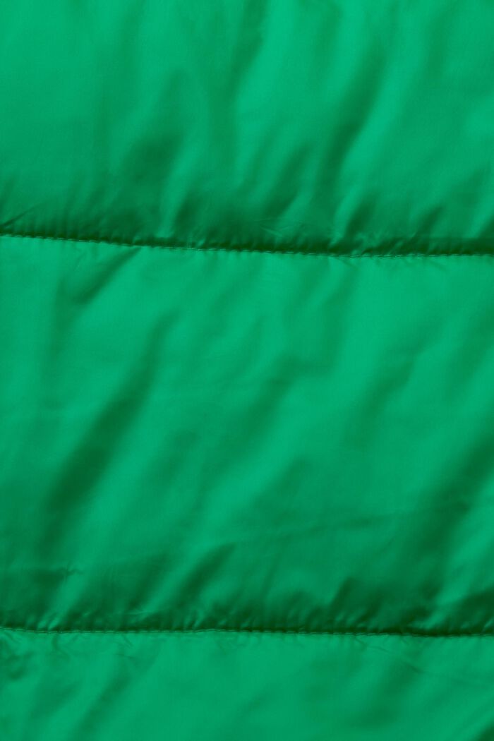 Recycled: quilted body warmer, GREEN, detail image number 5