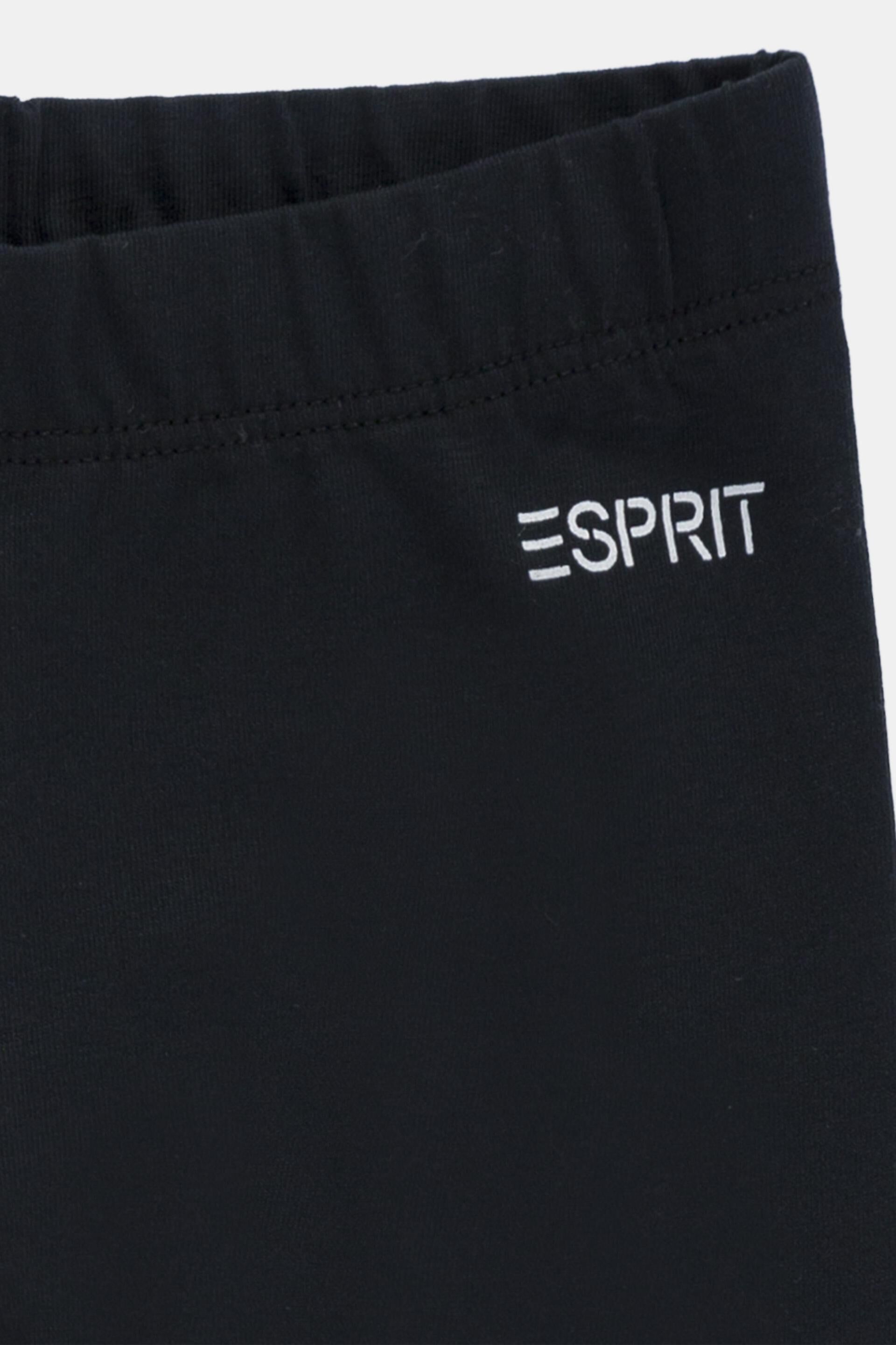 ESPRIT - Basic stretch cotton leggings at our online shop