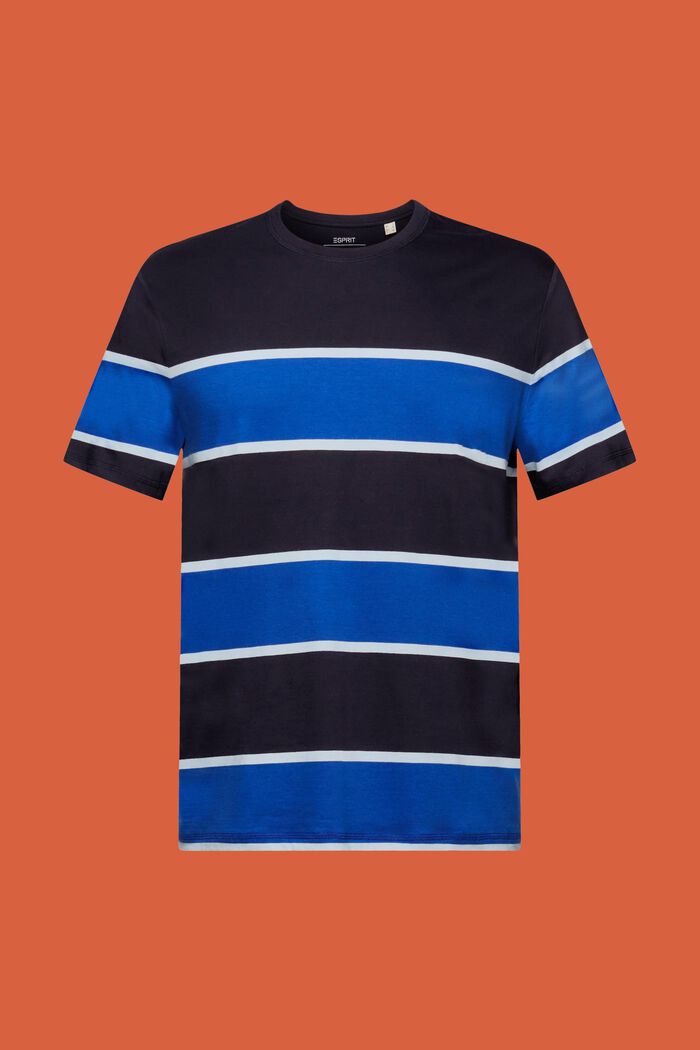 Striped t-shirt, 100% cotton, NAVY, detail image number 5