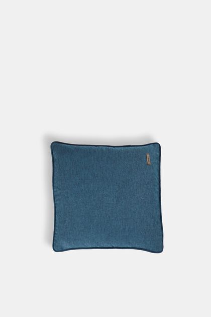 ESPRIT - Mixed material cushion cover with micro-velvet at our online shop