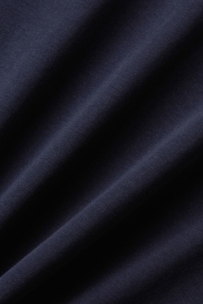 Sustainable cotton T-shirt, NAVY, detail image number 4