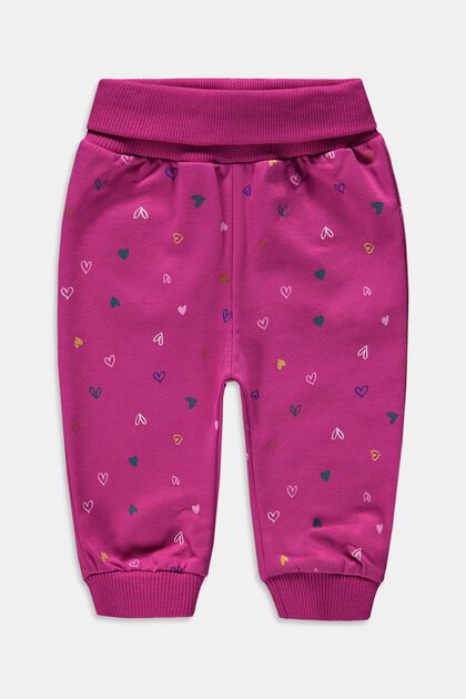 Joggers with all-over print