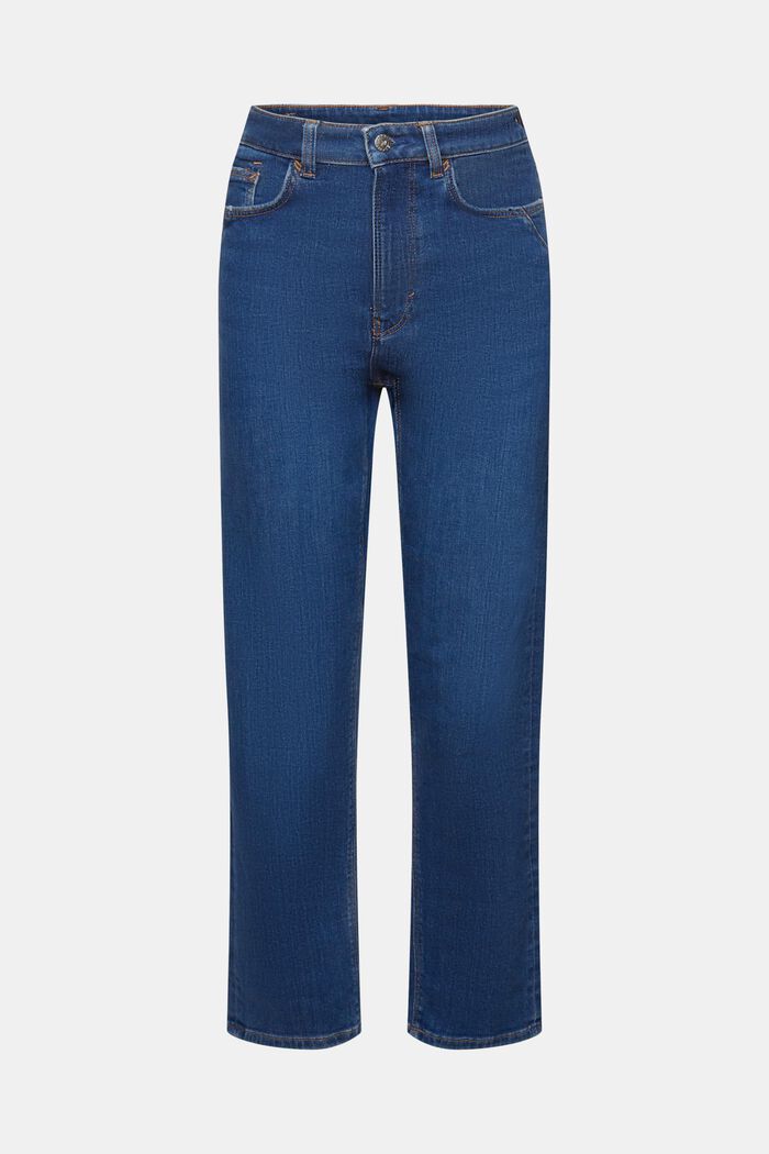 High-rise dad fit jeans, BLUE MEDIUM WASHED, detail image number 6