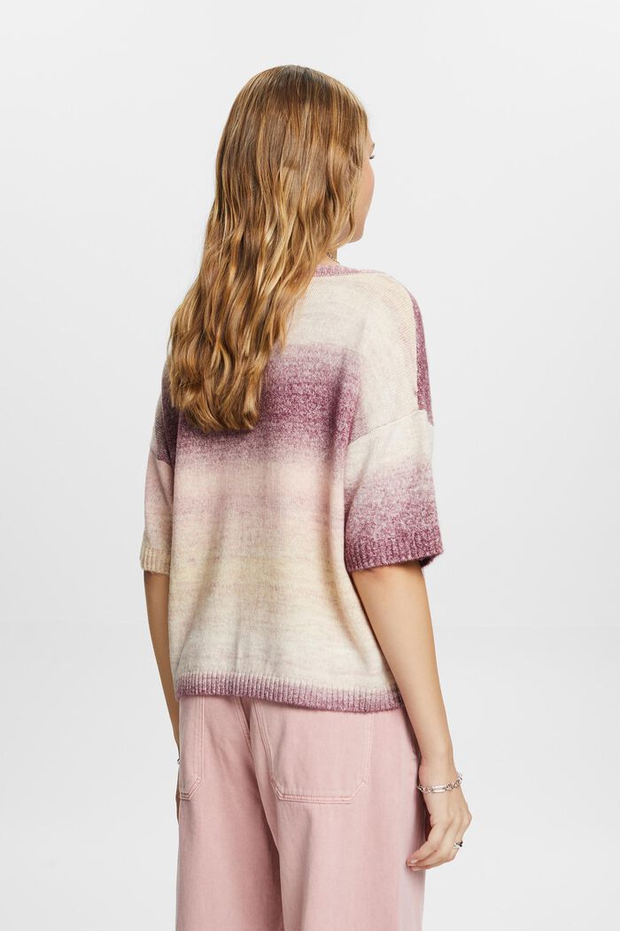 ESPRIT - Short sleeve jumper, cotton blend at our online shop