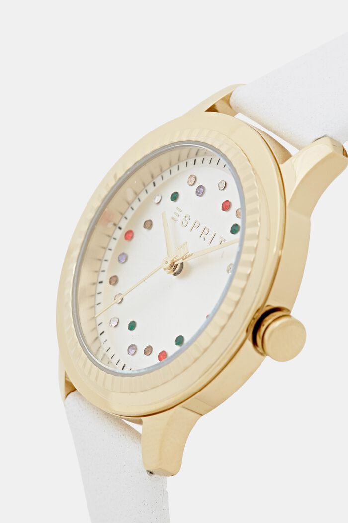 Zirconia encrusted watch