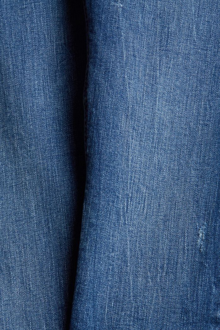 Stretch jeans made of organic cotton, BLUE MEDIUM WASHED, detail image number 1