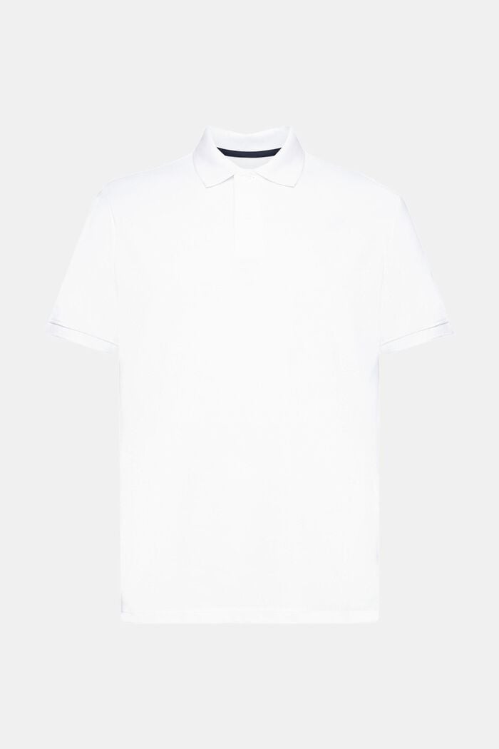 Slim fit polo shirt, WHITE, detail image number 6