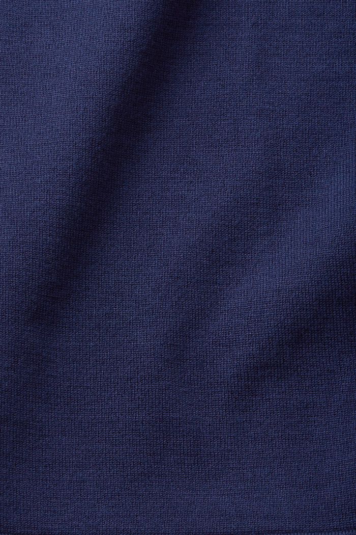 Troyer jumper with short sleeves, NAVY, detail image number 5