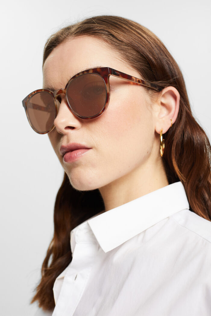 ESPRIT - Round framed statement sunglasses at our online shop