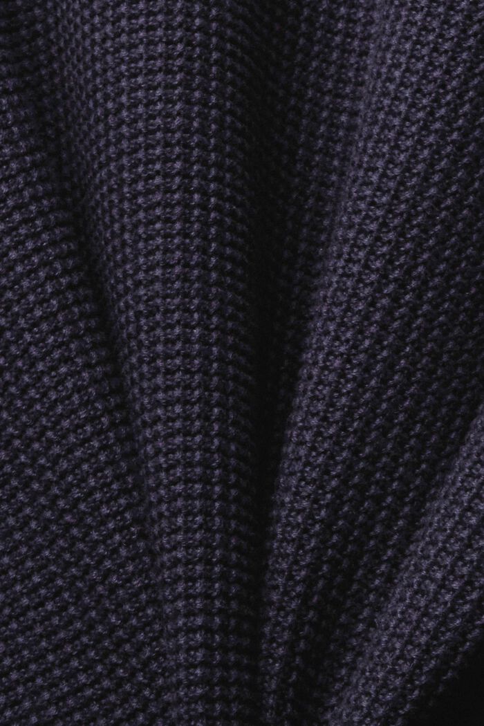 Pure cotton jumper, NAVY, detail image number 1
