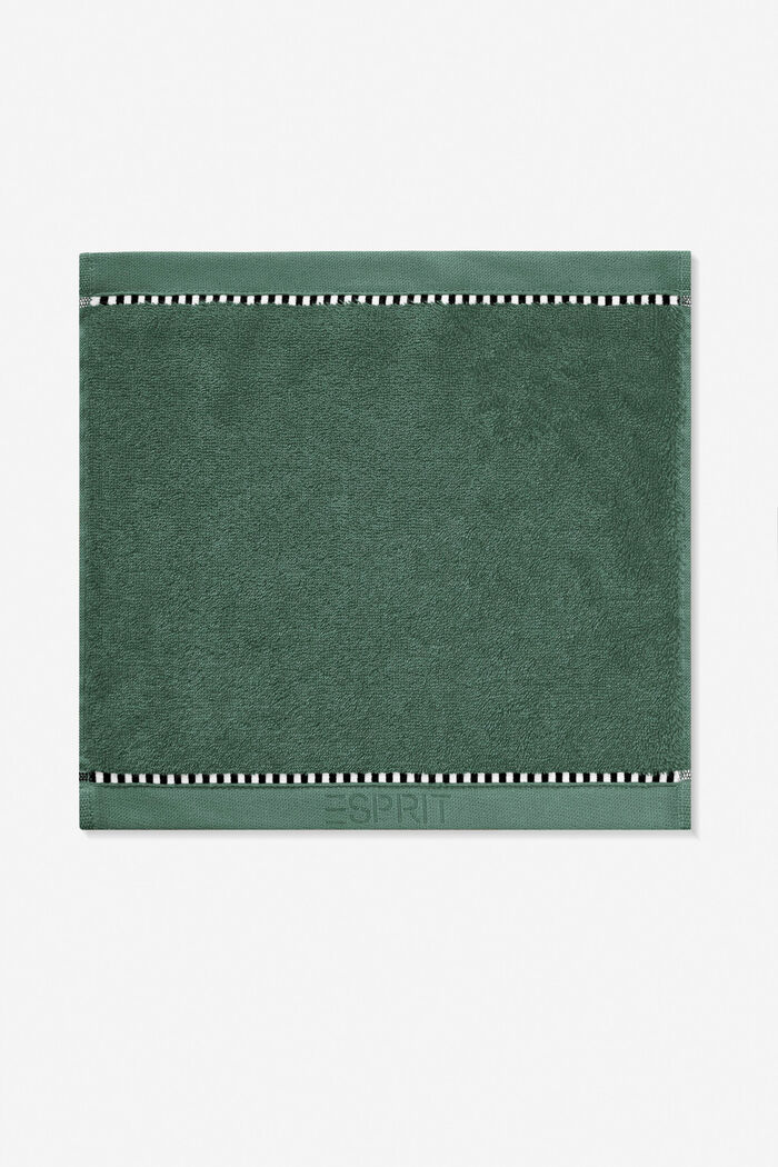 With TENCEL™: terry cloth towel collection, MOSS GREEN, detail image number 5