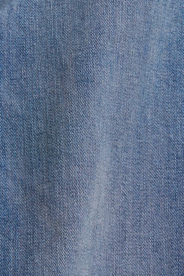 Stretch jeans with woven stripes, BLUE MEDIUM WASHED, detail image number 1