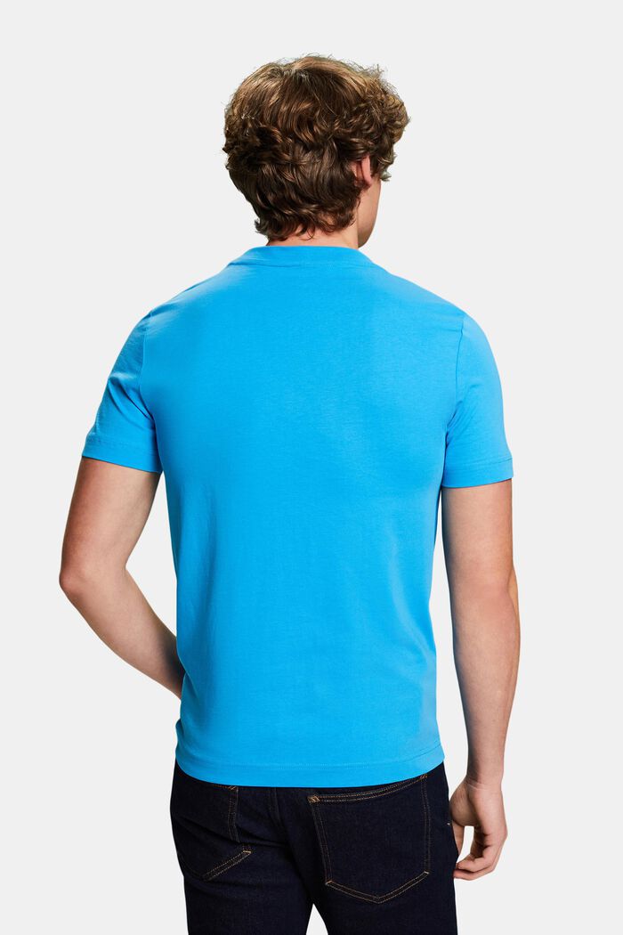Logo Cotton Jersey T-Shirt, BLUE, detail image number 3