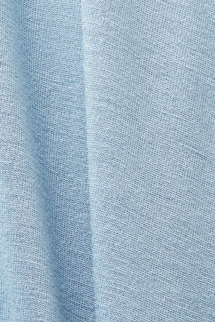 T-shirt with sequin details, LENZING™ ECOVERO™, LIGHT BLUE LAVENDER, detail image number 4