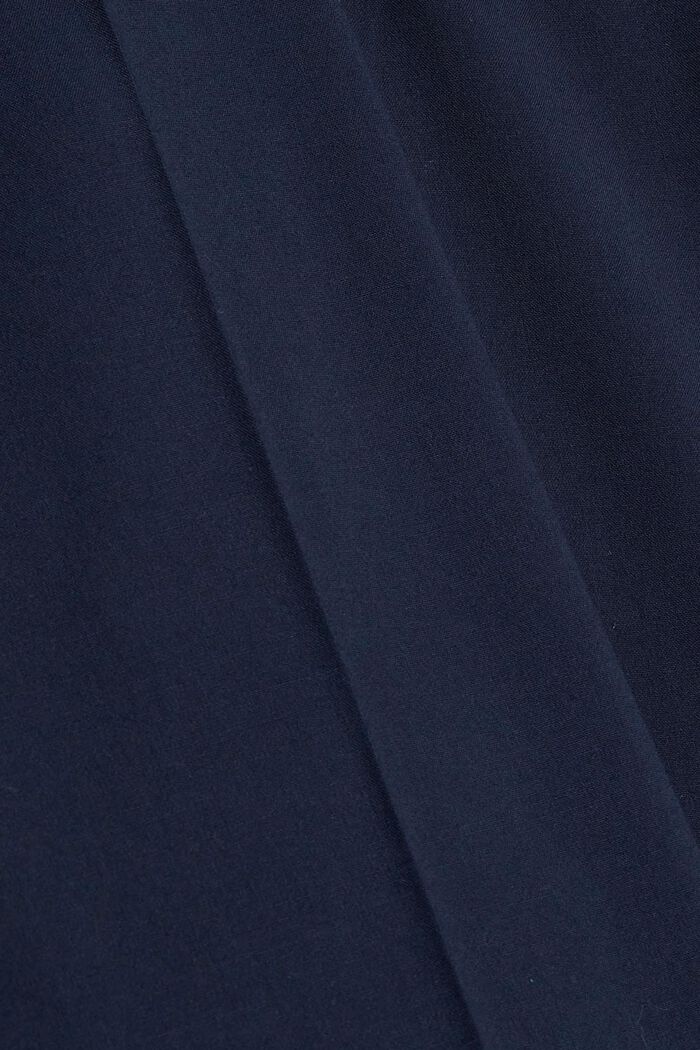 Mid-rise cropped trousers, NAVY, detail image number 6