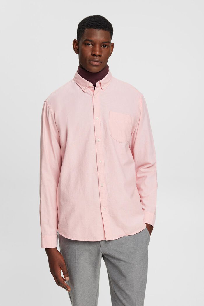 Button-down shirt, PINK, detail image number 0