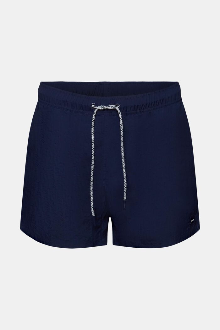 Crinkled Swimming Shorts, DARK BLUE, detail image number 5