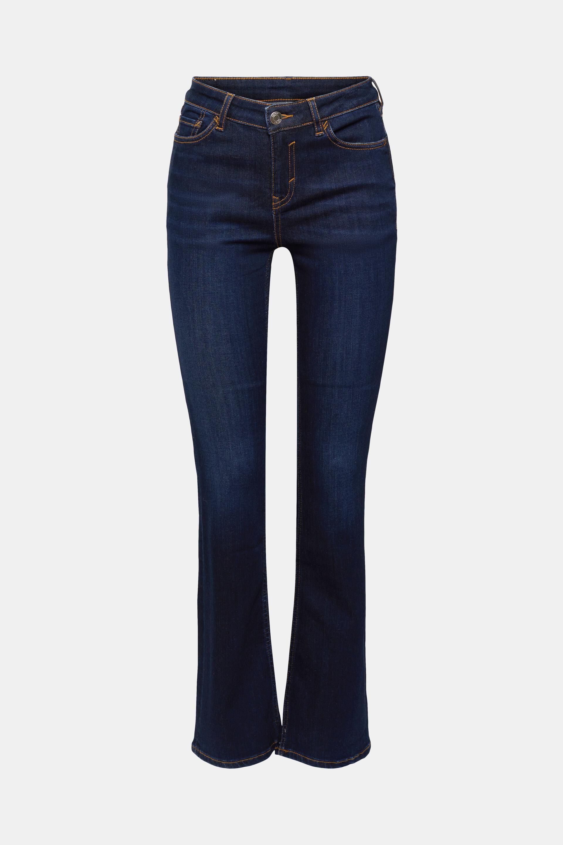 Esprit Shirt Met Lange Mouwen Met Wikkeleffect 074ee1k055 in het Zwart Dames Kleding voor voor Jeans voor Bootcut jeans 