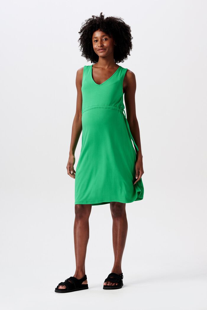 MATERNITY Sleeveless Dress, BRIGHT GREEN, detail image number 1