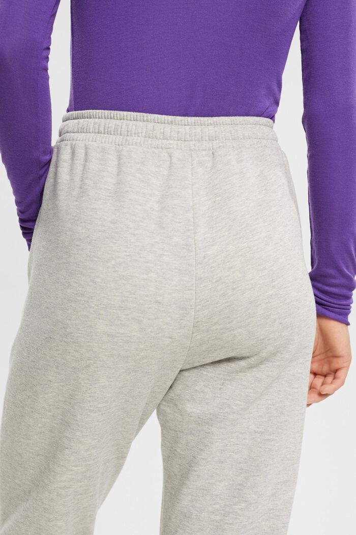 Joggers with drawstring waistband, LIGHT GREY, detail image number 4