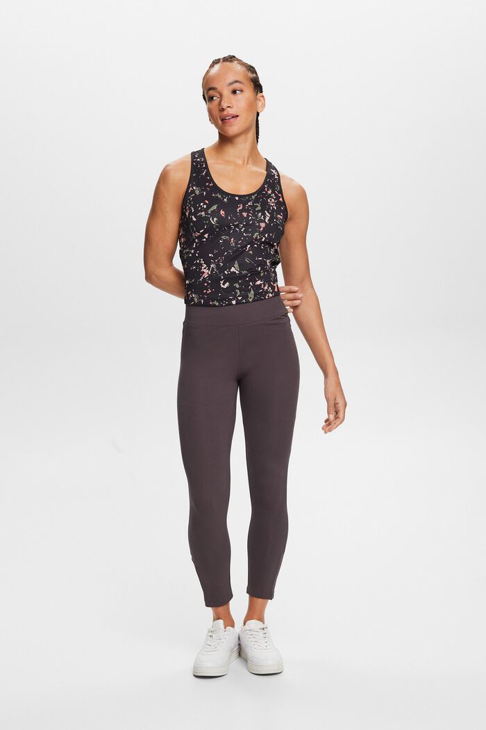 ESPRIT - Sports leggings, cotton blend at our online shop