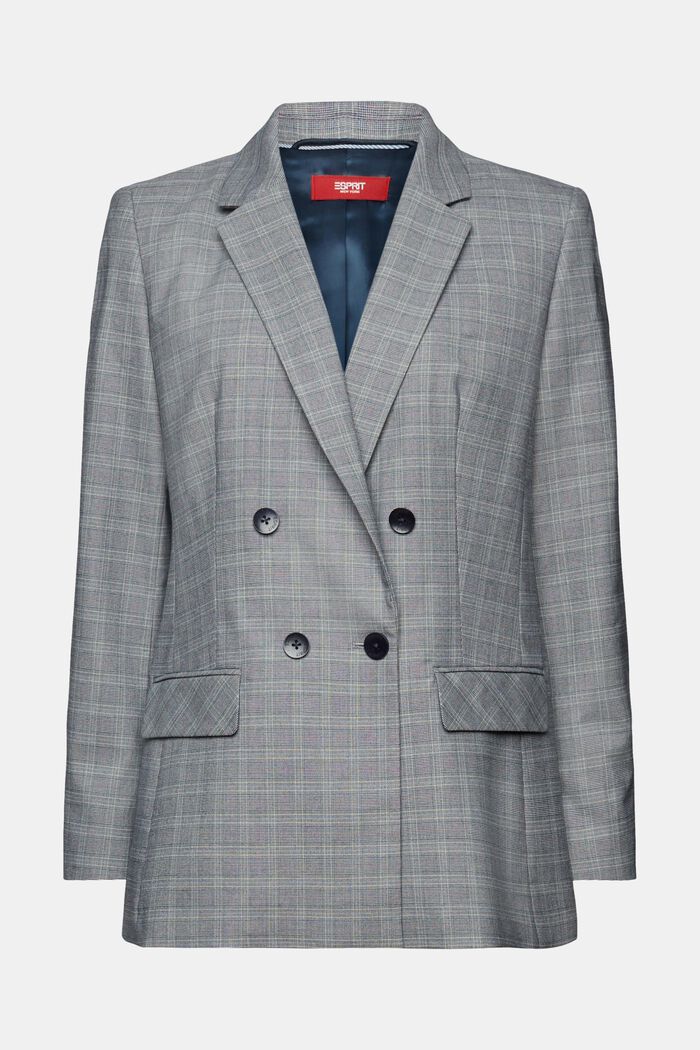 ESPRIT - Mix & Match: Prince of Wales checked blazer at our online shop