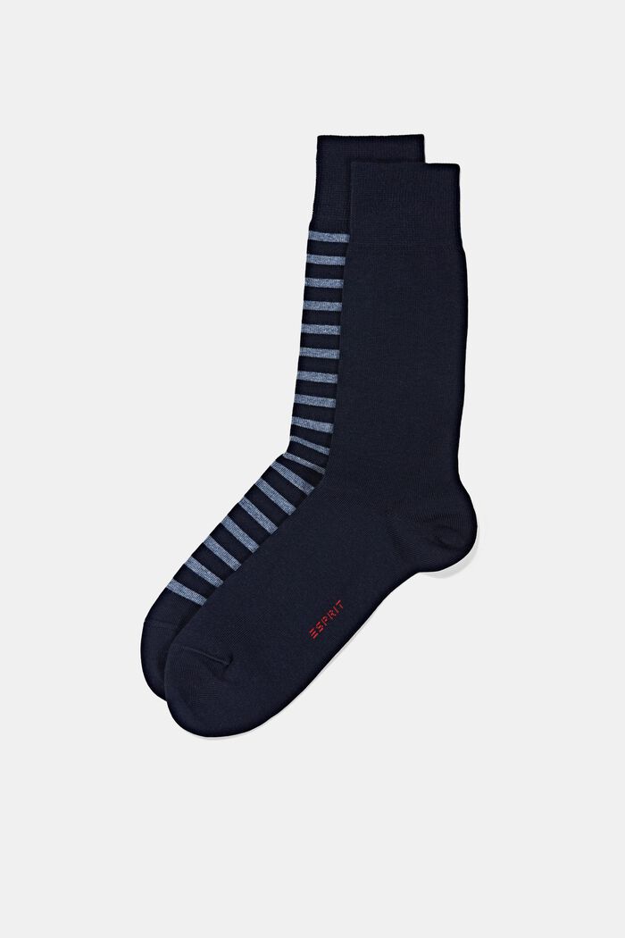 2-Pack Chunky Knit Socks, MARINE, detail image number 0