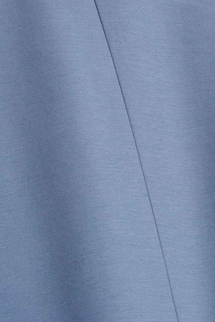 SOFT PUNTO Mix + Match jersey blazer, GREY BLUE, detail image number 4