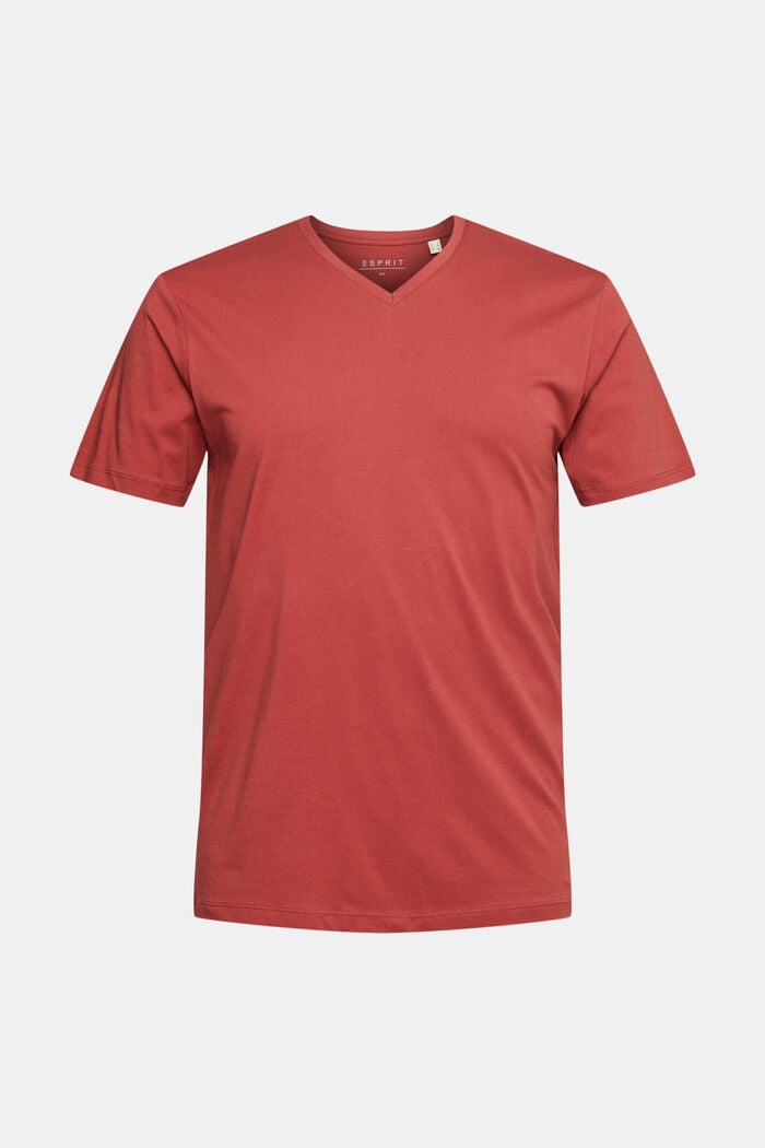 Jersey v-neck t-shirt
