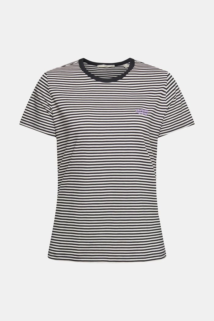 Striped logo shirt