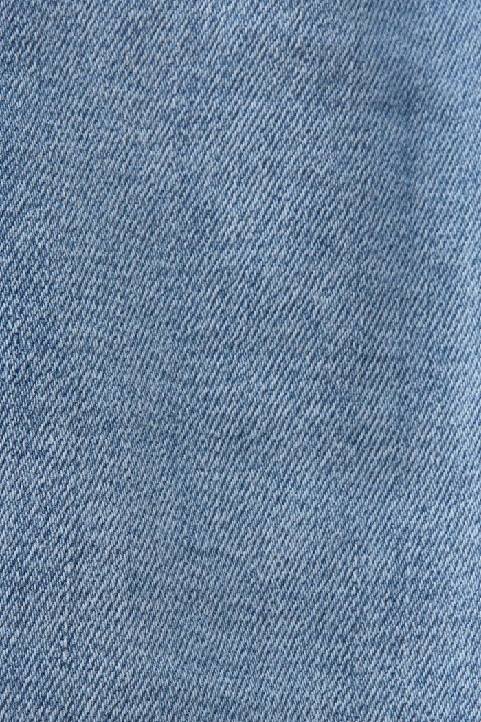 Garment-washed jeans with organic cotton, BLUE LIGHT WASHED, detail image number 5
