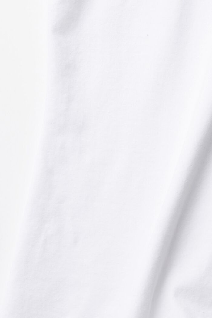 Organic cotton vest top, WHITE, detail image number 5