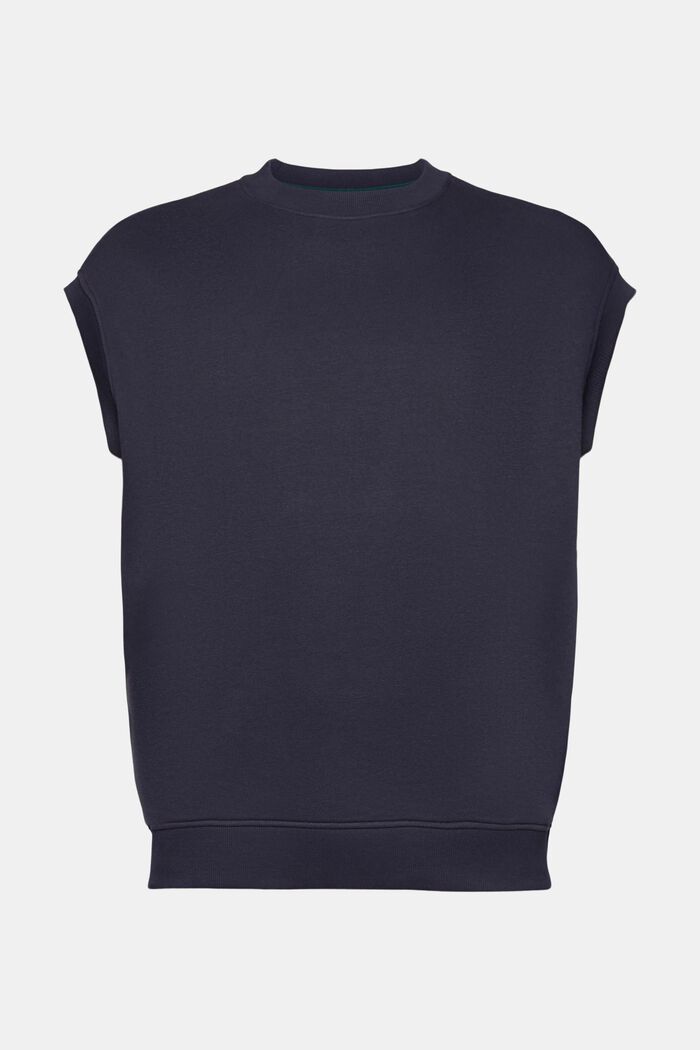Sleeveless sweatshirt, NAVY, detail image number 6